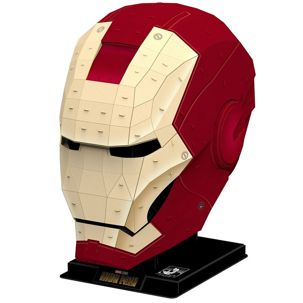 Iron Man Helmet 3d Model Puzzle