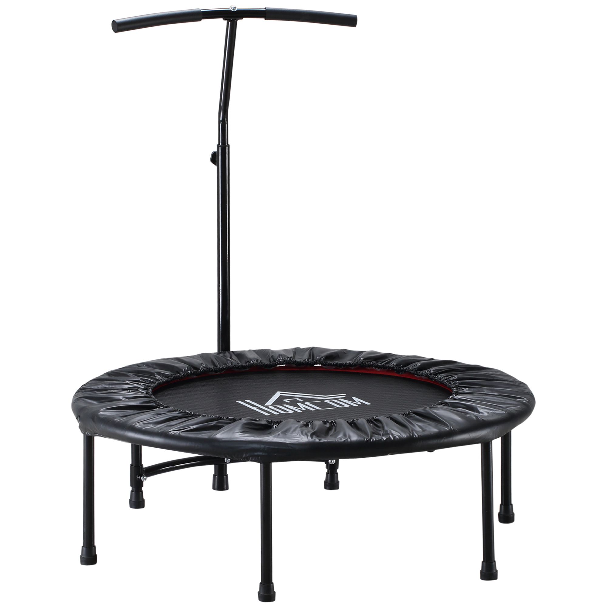 Homcom Trampoline Rebounder Adjustable Jumper, 40"-black