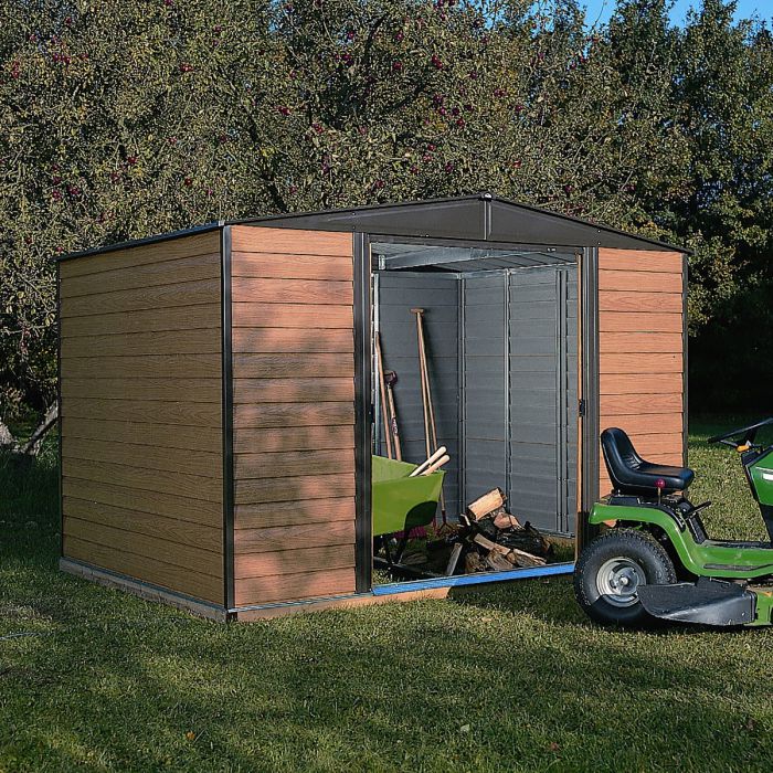 10 X 6 Woodvale Metal Apex Shed - No Floor