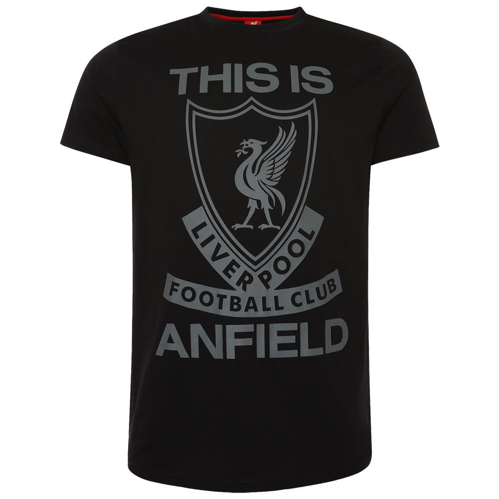 Liverpool Fc This Is Anfield T Shirt Mens Black M