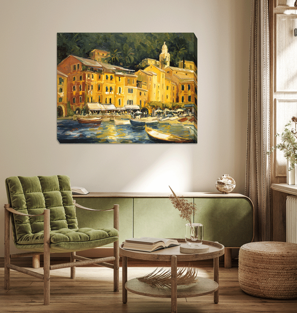 Scenic Italy I By Allayn Stevens - Wrapped Canvas