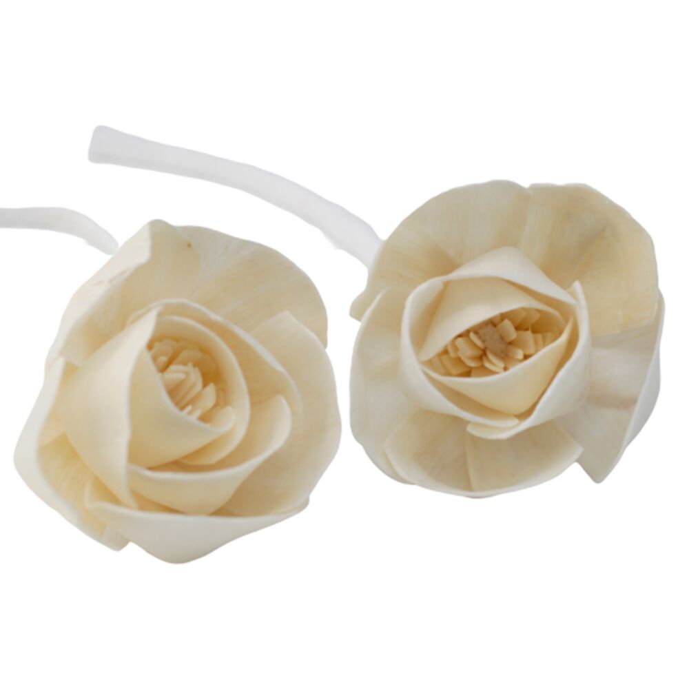 Natural Diffuser Flowers - Lrg Rose On String - Pack Of 12