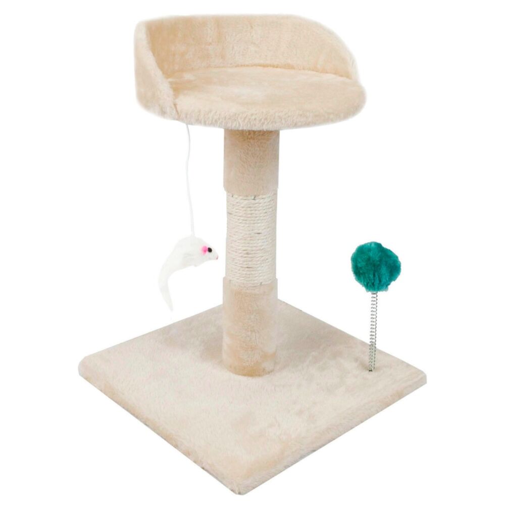 Chair Style Cat Tree - Beige