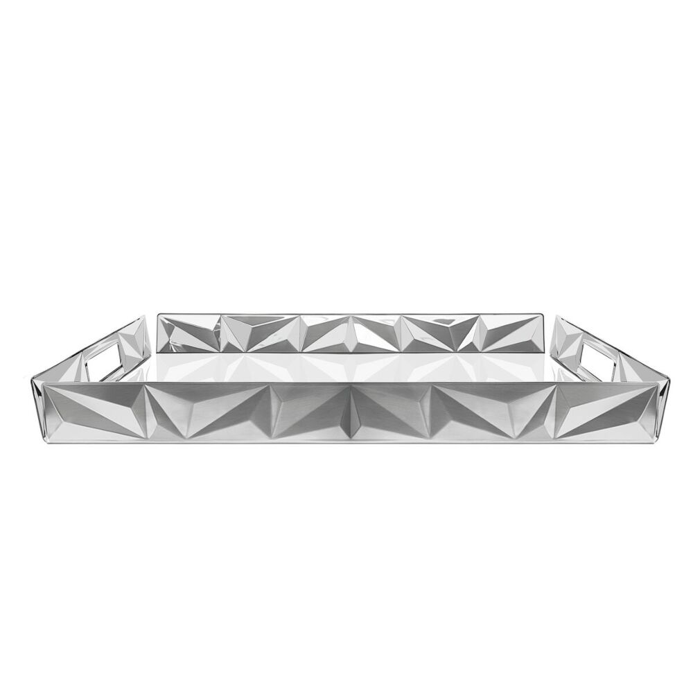 Tramontina Stainless Steel Diamond Tray 53 Cm X 36 Cm