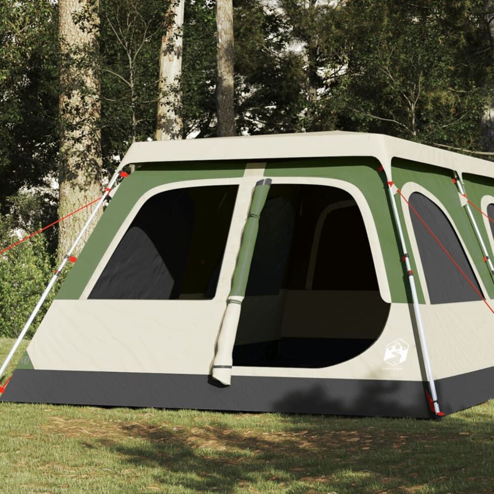 Vidaxl Family Tent Dome 8-person Green Quick Release