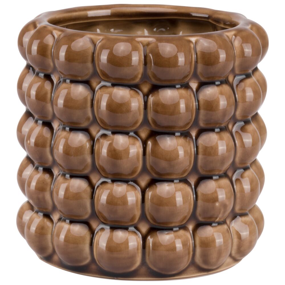 Seville Collection Caramel Bubble Planter