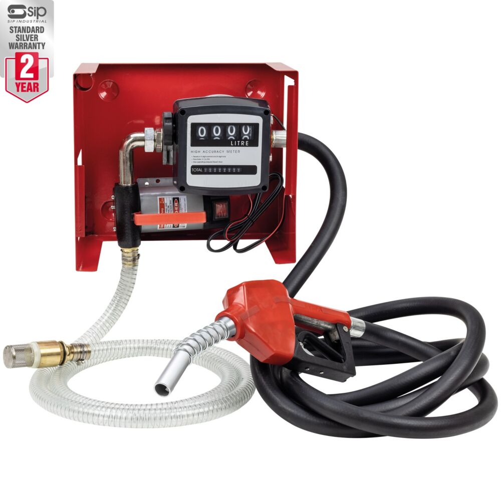 Sip 12v Diesel Transfer Pump With Fuel Meter