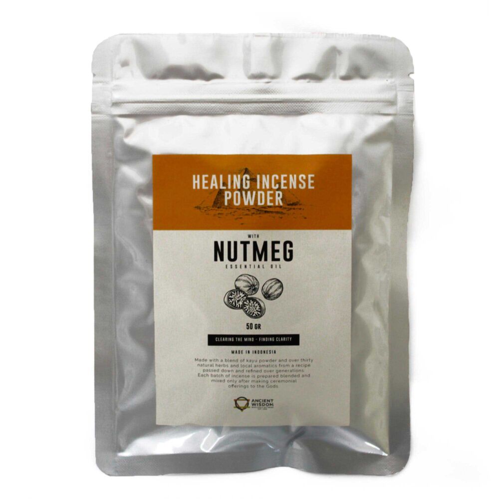 Healing Incense Powder - Nutmeg 50gm