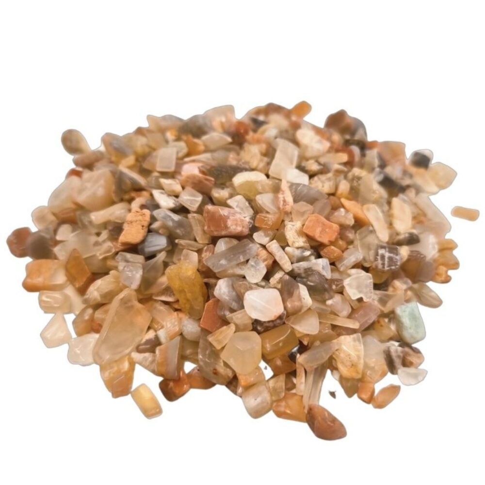 Moonstone Gemstone Chips Bulk - 1kg