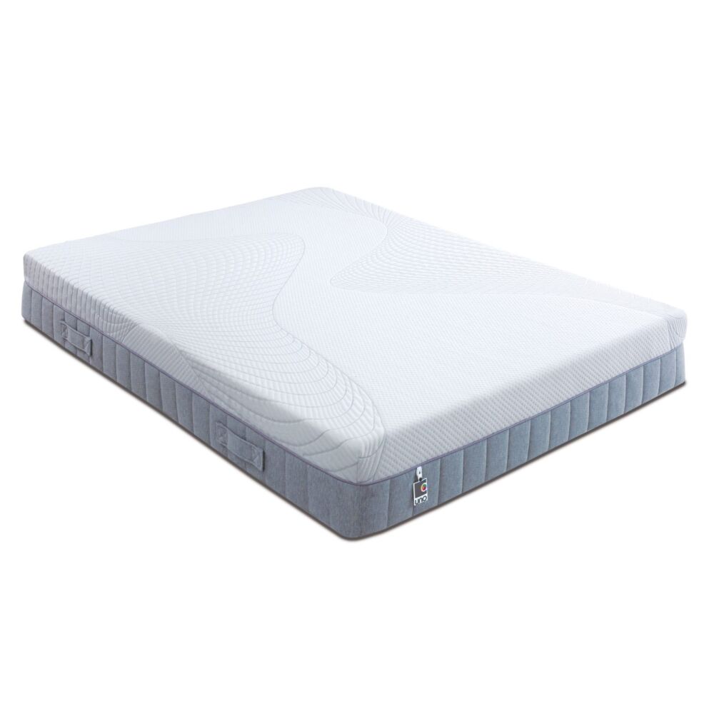 Comfort Memory Pocket Firm 24cm Deep, High Density Support Base & Firm Tension Surface Foam, 1000 (1.6) Pocket Springs, 30mm Memory Foam 120 X 190