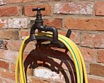 Rustic Cast Iron Wall Mounted Hosepipe Holder