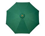 Green 3m Woodlook Crank And Tilt Parasol (38mm Pole, 8 Ribs) This Parasol Is Made Using Polyester Fabric Which Has A Weather-proof Coating & Upf Sun Protection Level 50