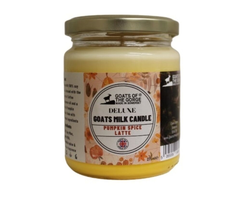 Goats Of The Gorge Pumpkin Spice Latte Goats Milk Candle