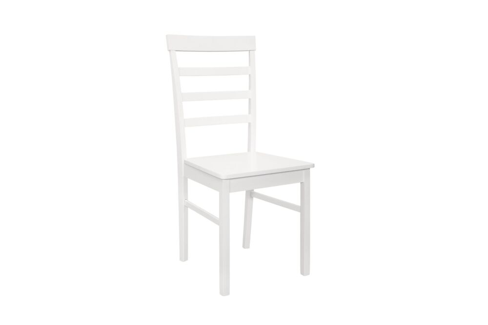 Pair Of Upton Ladder Back Chairs White