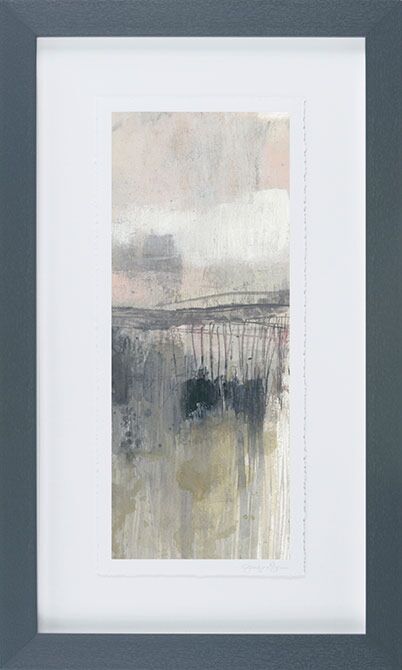 Blush Horizon Panels Iv By Jennifer Goldberger