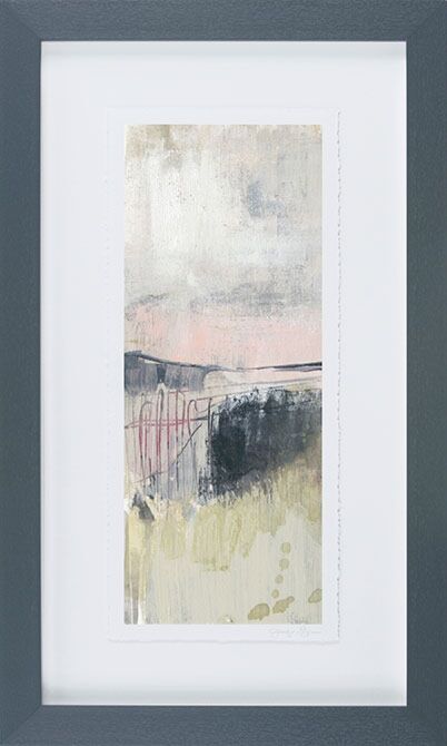 Blush Horizon Panels I By Jennifer Goldberger