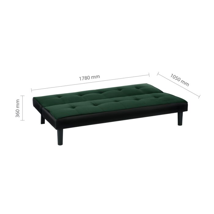 Aurora Sofa Bed Emerald