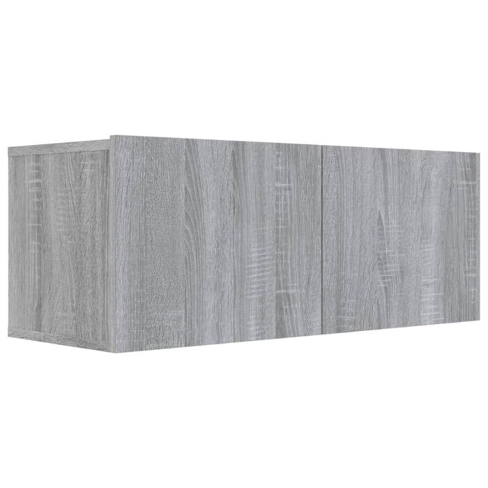 Vidaxl 7 Piece Tv Cabinet Set Grey Sonoma Engineered Wood
