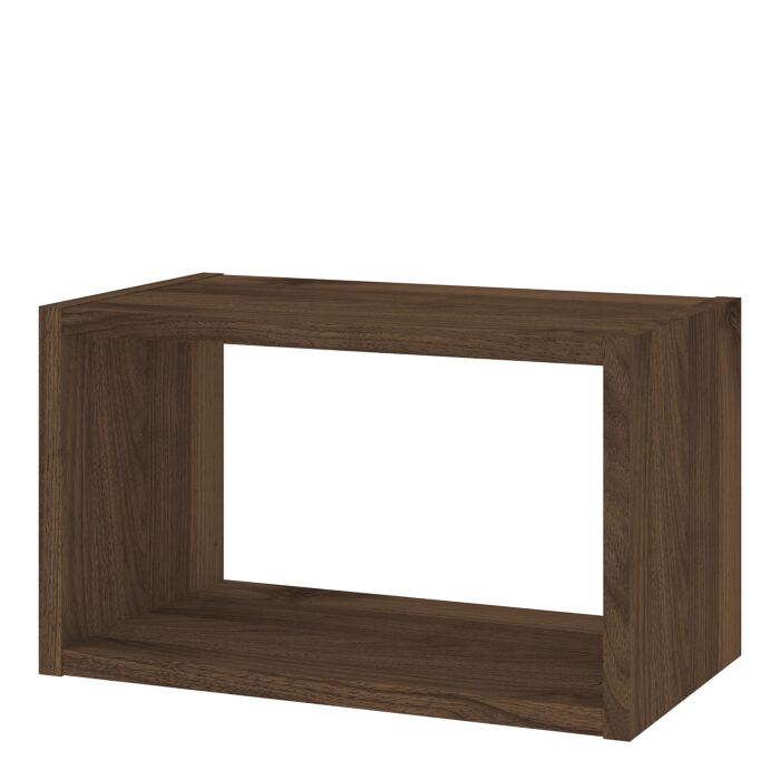 Wall Shelf Unit In Walnut