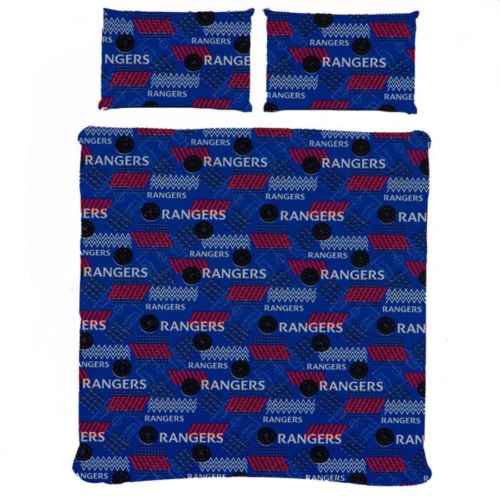 Rangers Fc Pulse Double Duvet Set