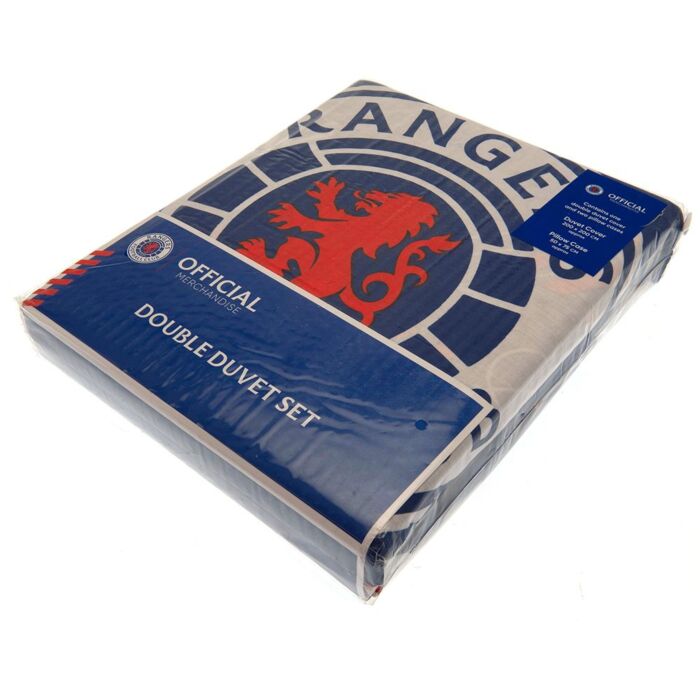 Rangers Fc Pulse Double Duvet Set
