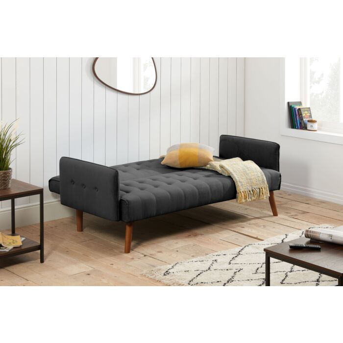 Hudson Sofa Bed Charcoal