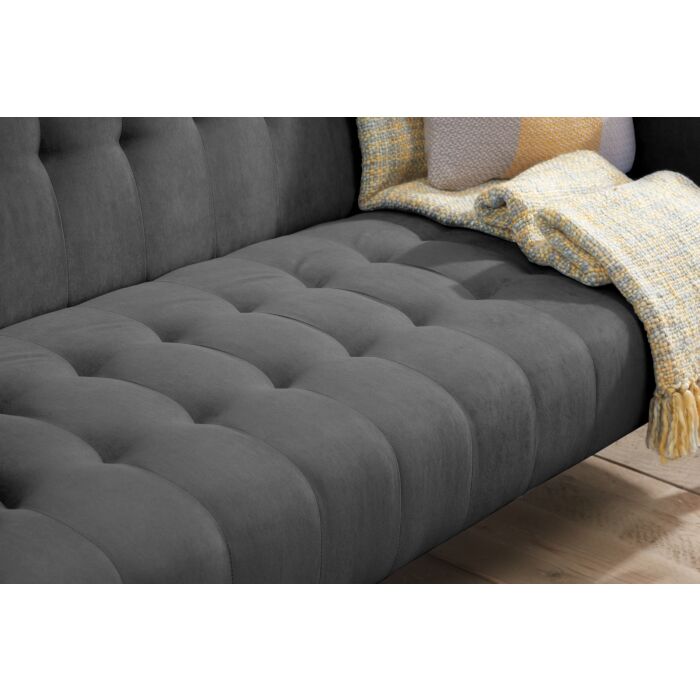 Hudson Sofa Bed Charcoal