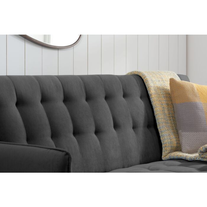 Hudson Sofa Bed Charcoal