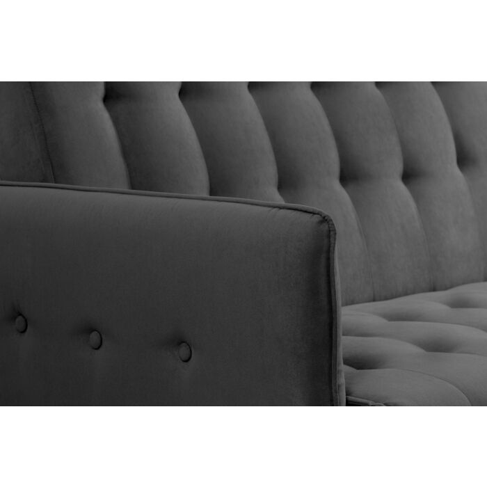 Hudson Sofa Bed Charcoal