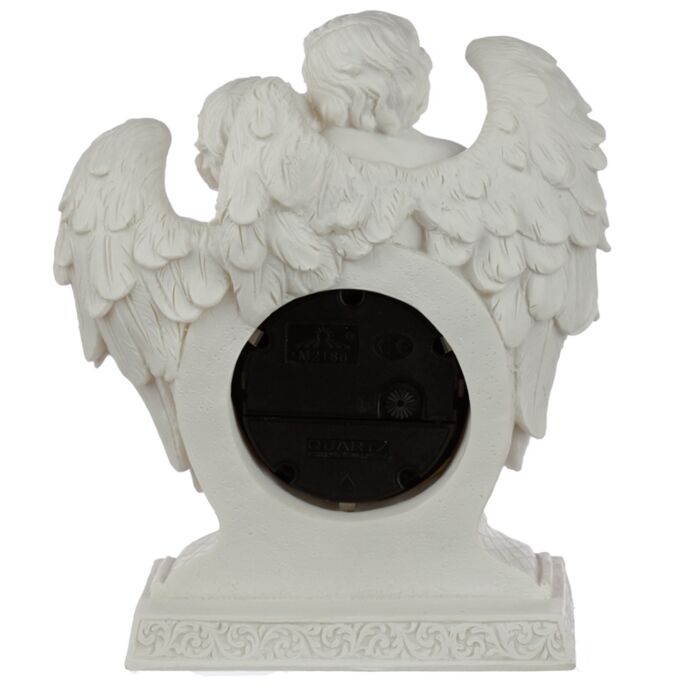 Peace Of Heaven Cherub - Endless Love Mantle Clock