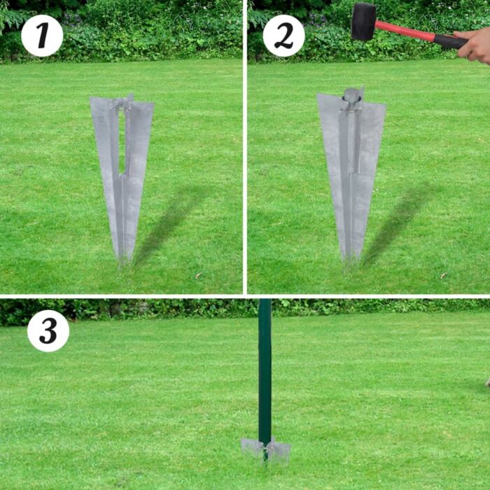 Vidaxl Euro Fence Steel 25x1.2 M Green