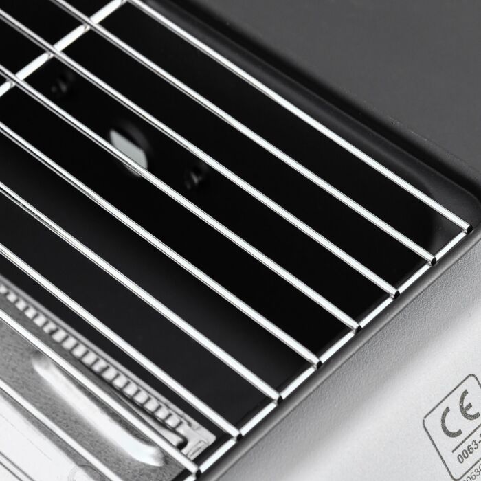 Outsunny 2 Burner Gas Barbecue Grill Propane Gas Cooking Bbq Grill 5.6 Kw With Side Shelves Wheels