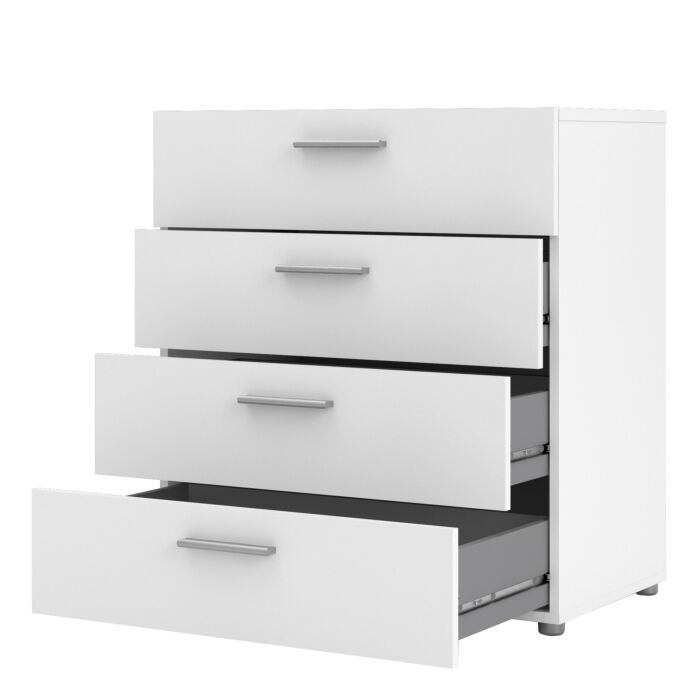 Pepe Chest Of 4 Drawers In White