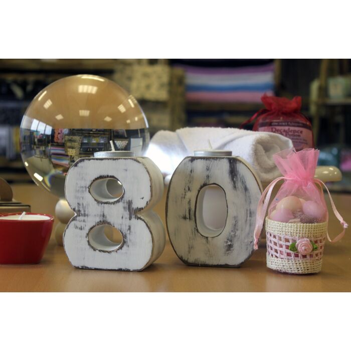 Wooden Birthday Numbers - No. 8