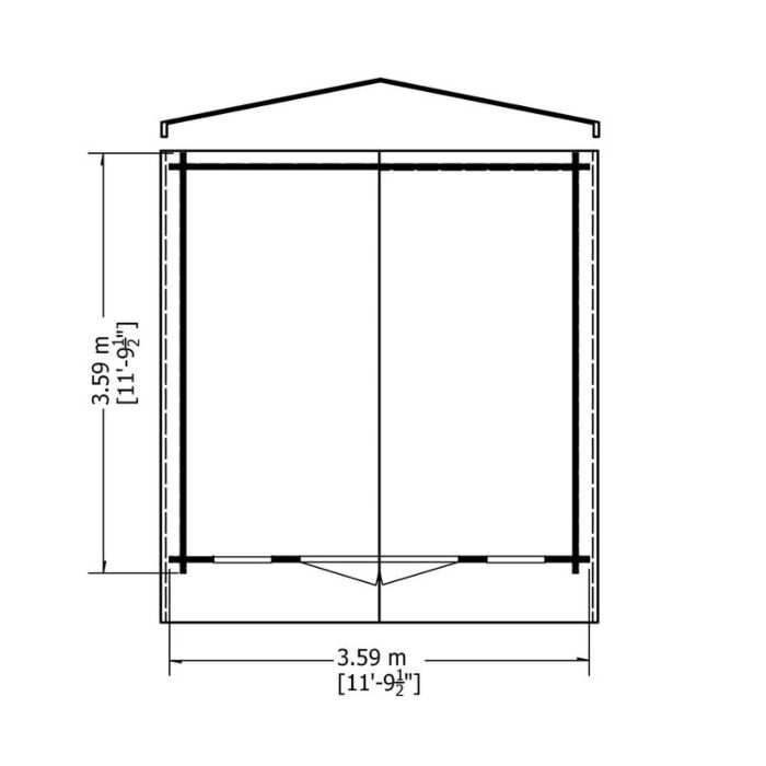 Epping Summerhouse 12 X 12