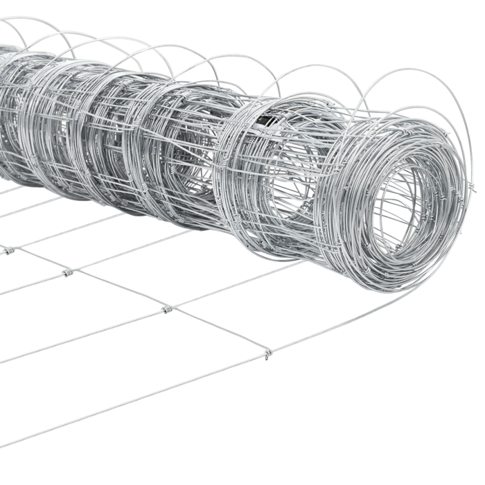 Vidaxl Field Fence 1.5x50 M Galvanised Steel, Vidaxl Fence Posts With Base Plates 13 Pcs Ø32mm 83.5cm Galvanised Steel