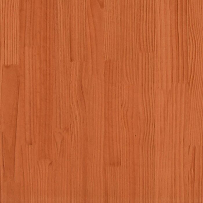 Vidaxl Day Bed Wax Brown 100x200 Cm Solid Wood Pine