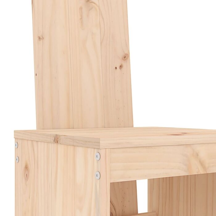 Vidaxl 5 Piece Garden Bar Set Solid Wood Pine