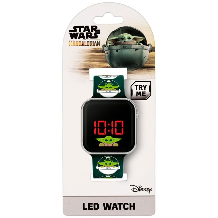 Star Wars: The Mandalorian Grogu Junior Led Watch