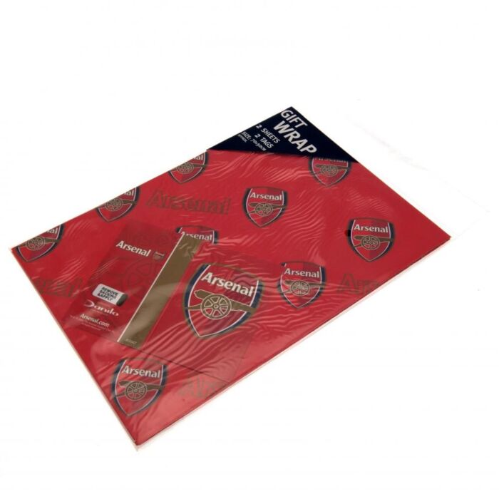 Arsenal Fc Crest Gift Wrap