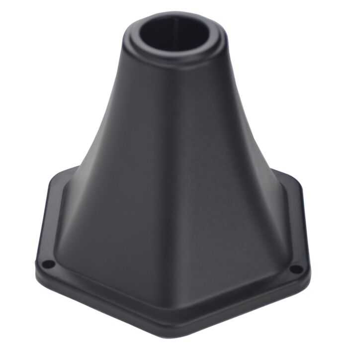 Outsunny 3-solar Powered Lamp Post, Ip44, 51.5lx47wx182.5h Cm-black