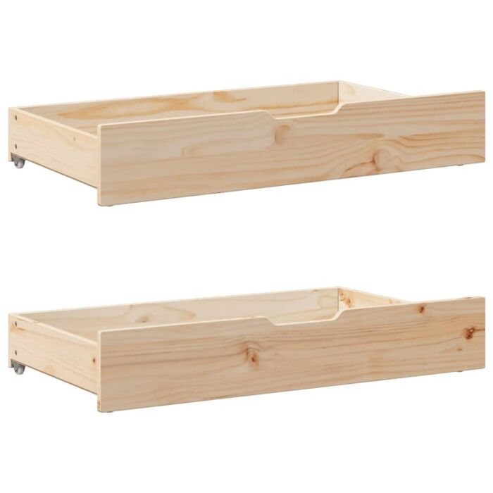Vidaxl Bookcase Bed Without Mattress 200x200 Cm Solid Wood Pine