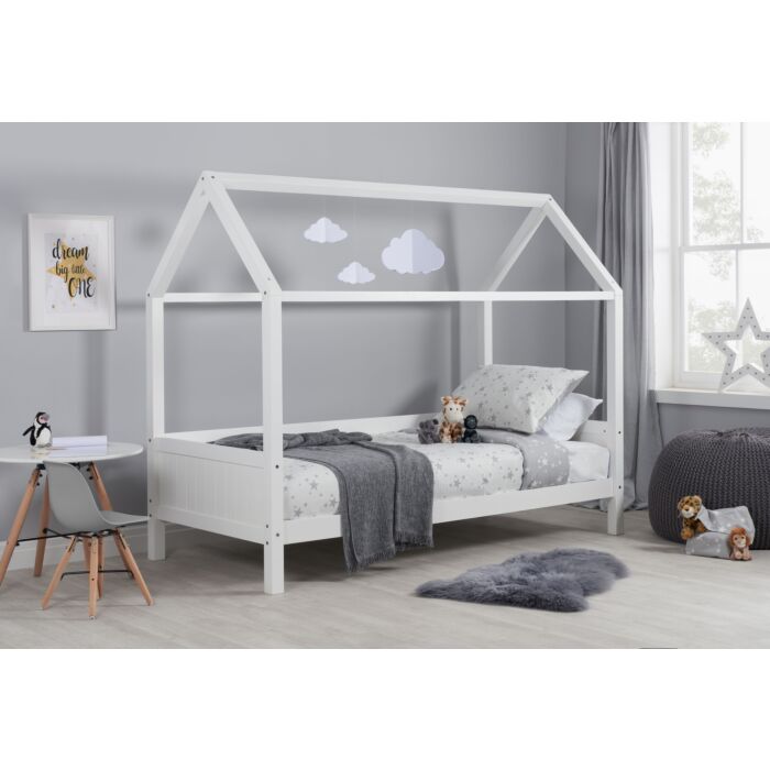 Home Single Bed White