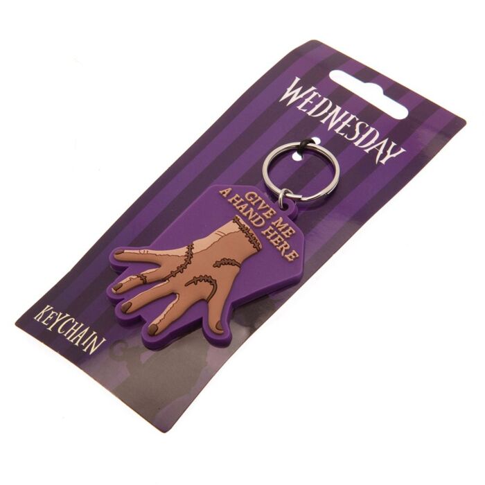 Wednesday Thing Pvc Keyring