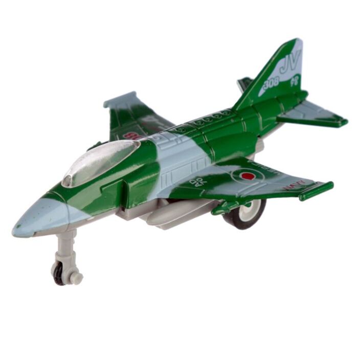Fun Kids Pull Back Fighter Jet Plane Toy
