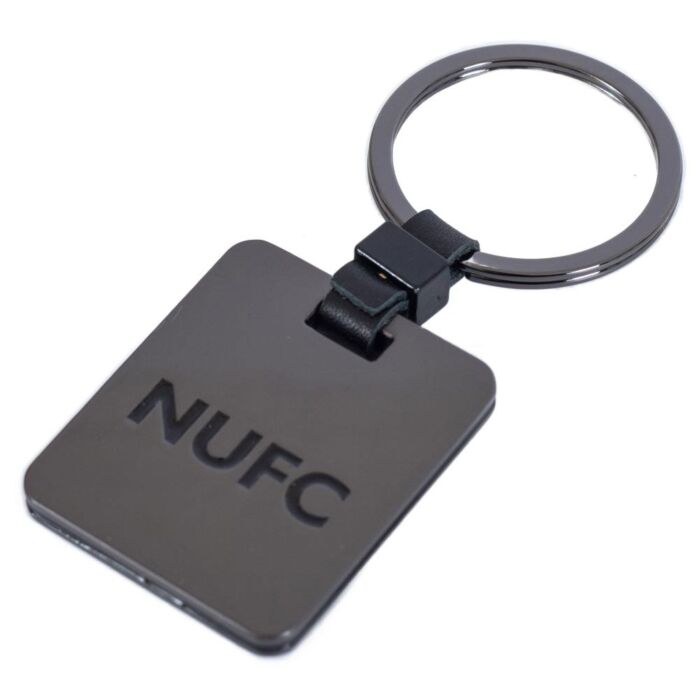 Newcastle United Fc Galvanised Keyring