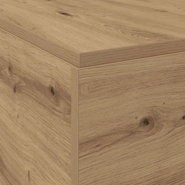 Vidaxl Storage Bed Frame Artisan Oak 200x200 Cm