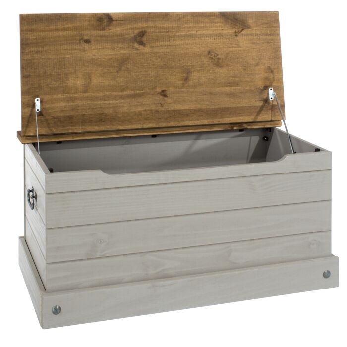Corona Grey Storage Trunk
