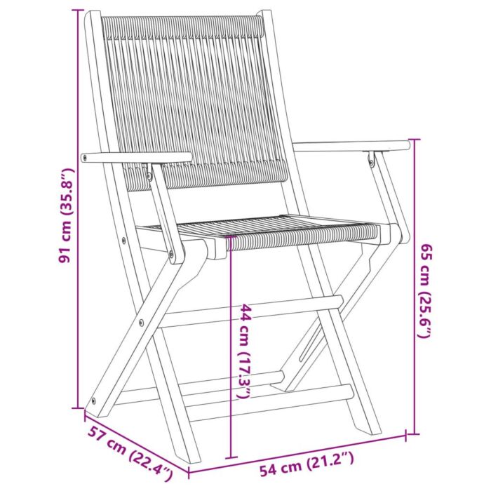 Vidaxl 5 Piece Garden Dining Set Beige Polypropylene And Solid Wood