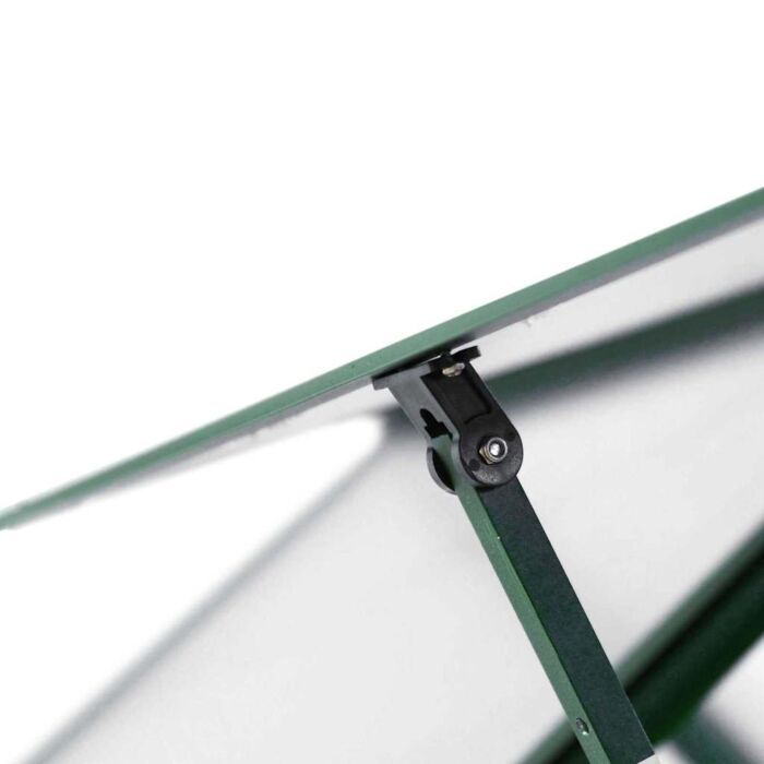 Vidaxl Greenhouse With Base Frame Green 169x169x195 Cm Aluminium